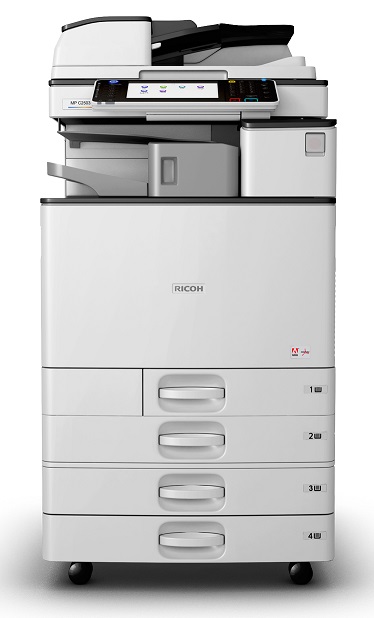 Ricoh MP C2011SP, 20 стор./хв., повнокольоровий мережевий принтер, копір, сканер, ARDF, дуплекс, 250Gb HDD, 1,5Gb RAM
