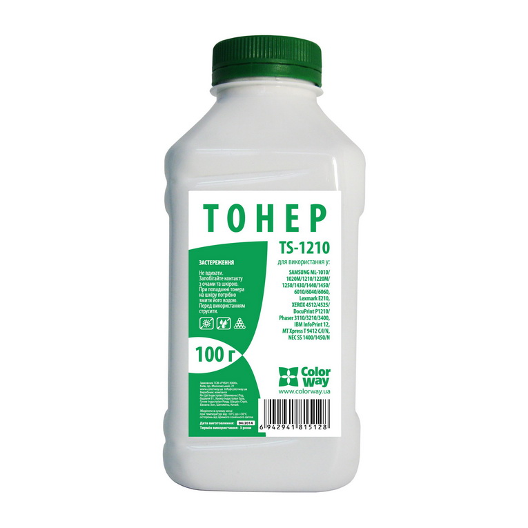Тонер Colorway Samsung ML1210/1250 (100g) TS-1210