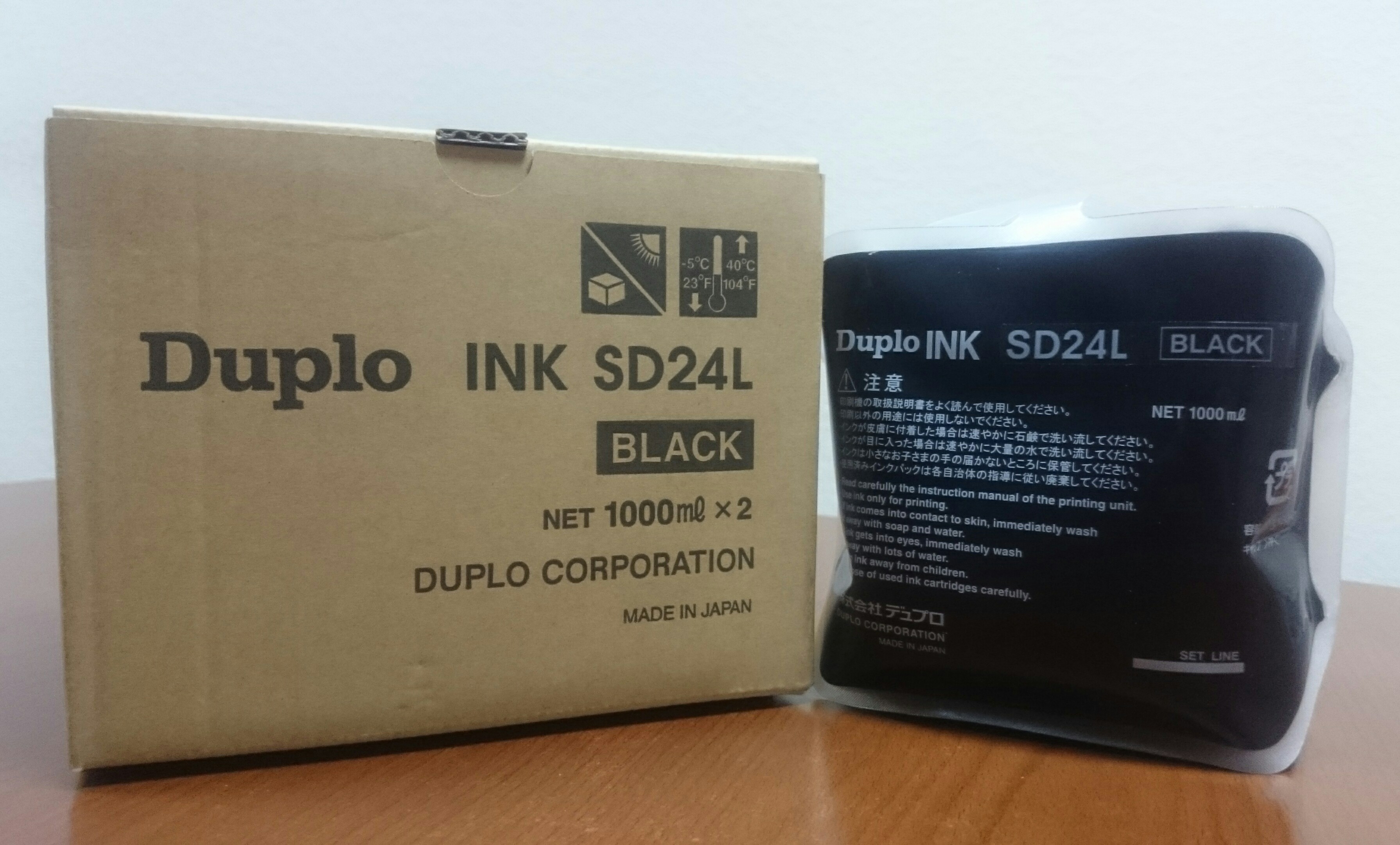 Чернила Duplo DP-460 Black (1000ml) , SD24L ORIGINAL